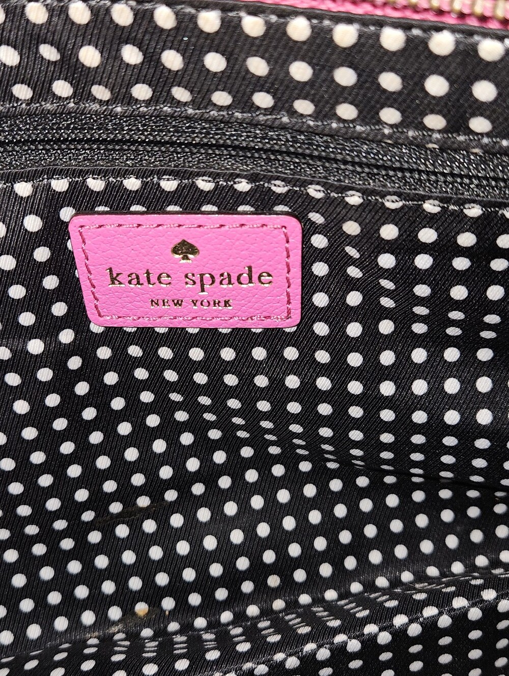 Kate Spade Villabella Avenue "Celina" Bow Crossbody - Stunning Pink (Like New) - Picture 8 of 11
